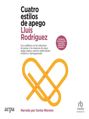 cover image of Cuatro estilos de apego "Four Attachment Styles"